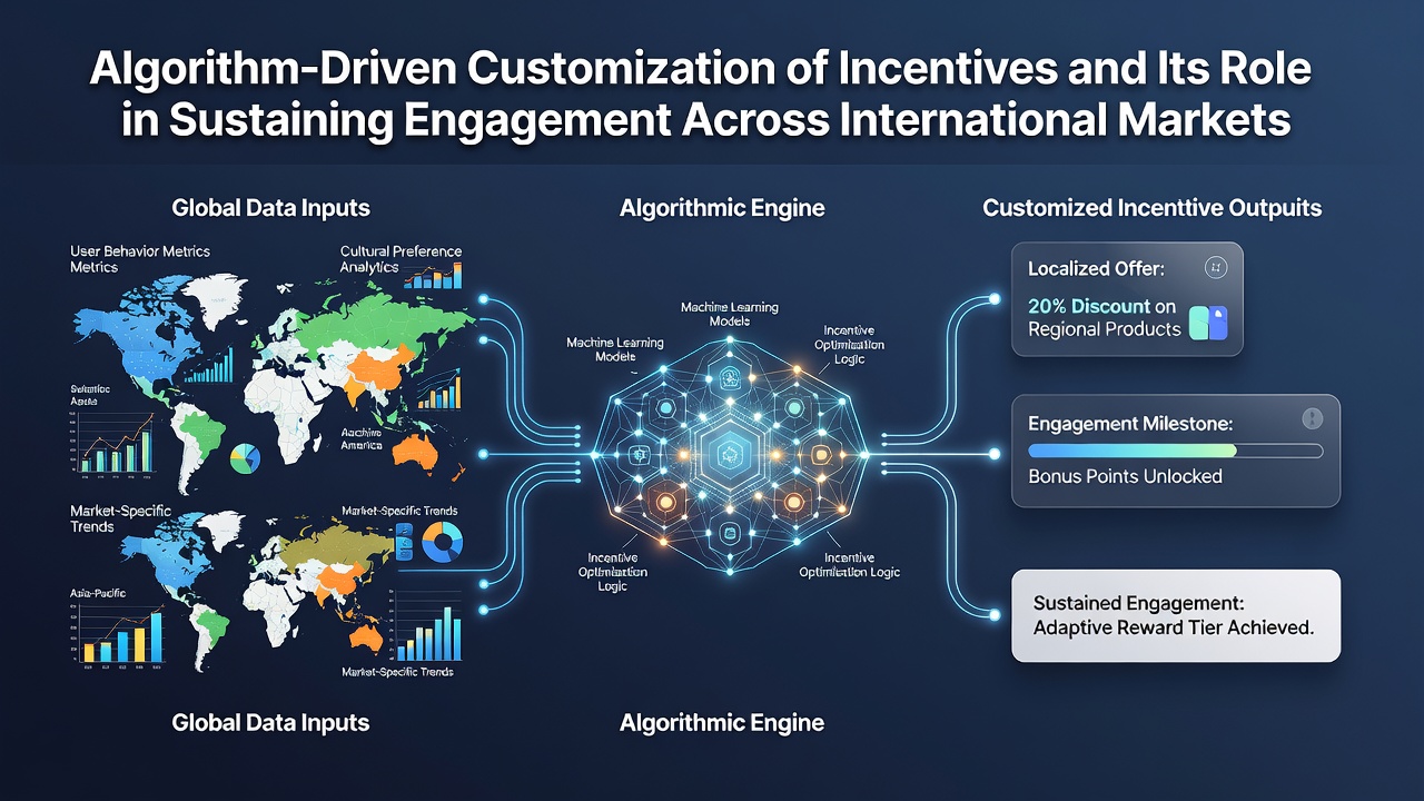 Global map overlay showing algorithmic incentive distribution patterns across international digital entertainment platforms