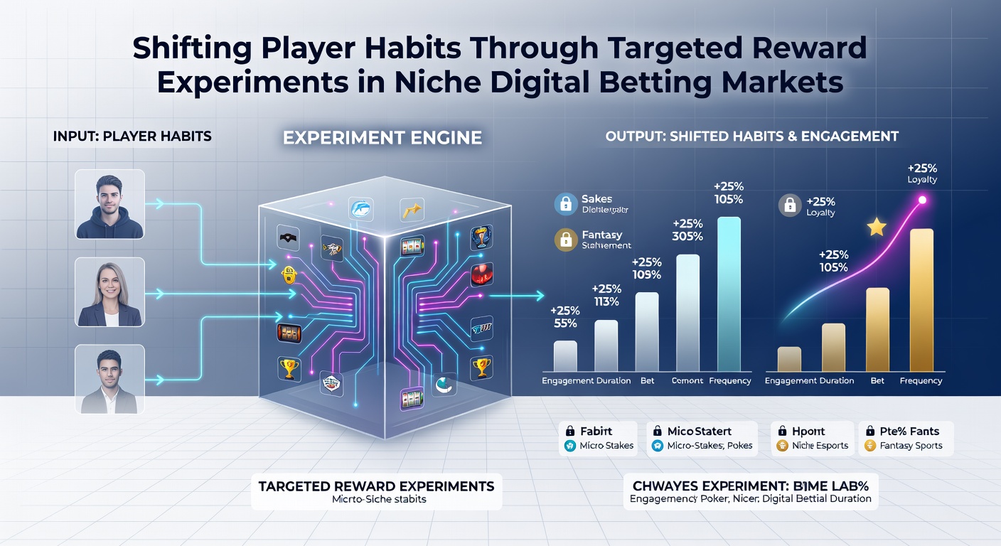 Analytics dashboard displaying segmented player reward performance metrics from niche digital betting experiments